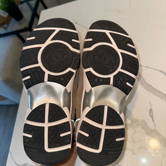 Authentic Chanel Reflective Runner Sneakers - Picture 8 of 10